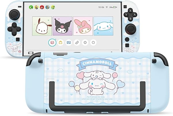 Kuitmor Dockable PC Protective Case Compatible with Switch 2 Model 2025, All-Round Protection Hard Protective Shell for Switch 2 2025 Accessories - 1