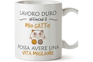 MUGFFINS Tazza Gatto (Gattino) - Idee Regali Originali Amante Animali Domestici