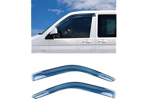 KKTR-CAR Deflectores de viento compatibles con Volkswagen T5 2003-2015/T6 2016-2020, 2 unidades
