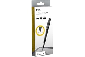 ‎LAMY Lamy AL-star EMR black (POM Spitze) – Stylus Pen Touchscreen-Stift für viele Android-Geräte – mit ergonomischem Griff – präzises Schreiben & Zeichnen auf digitalen Medien – mit Funktionstaste