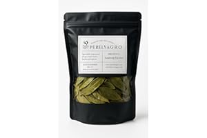 DELTA GLOBAL TRADING LIMITED 100g Soursop Leaves - Purelyagro Jamaican Organic Dried Soursop Leaves, Premium Grade Guanabana 100g - Approx 200-300 leaves - Fresh Harvest No Pesticides Guanabana Graviola PawPaw Annona Aprox