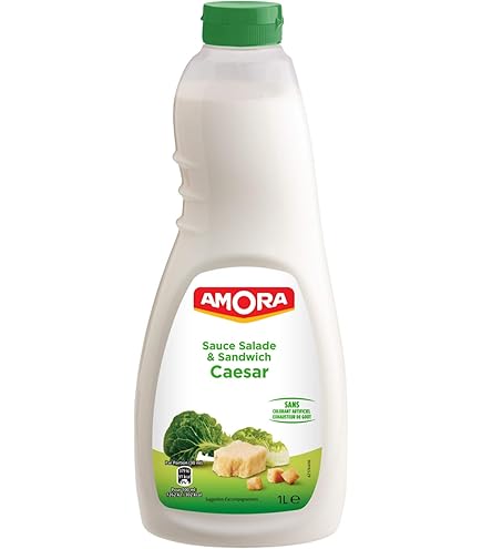 AMORA Sauce Crudits Caesar Fromage Ail Fum 380ml Dijon AMORA Sauce Crudits Caesar Fromage Ail Fum 380ml Dijon