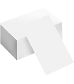 Finoly Carte Vierge Papier Pack 200 Unites 6x10 Cm | Flashcards Blanc D' écriture De Message | Carte De Visite, Artisanat, L'étude | Carte Blanche Cadeau E Félicitations | Carte De Remerciement