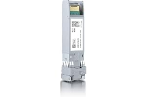 H!FIBER.COM 10G Single Mode SFP+ moduł LC, 10GBase-LR Fiber Transceiver do Cisco SFP-10G-LR, Meraki MA-SFP-10GB-LR, Ubiquiti UniFi UF-SM-10G, Mikrotik, Netgear, D-Link, TP-Link (SMF, 1310 nm, 10 km, DDM)