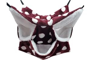 luckything Rodent Hammock, Three Levels Hammock Small Animal Cave House House Rat Chinchilla Ferret Hamster for Rats, Hamsters, Chinchillas and Squirrels