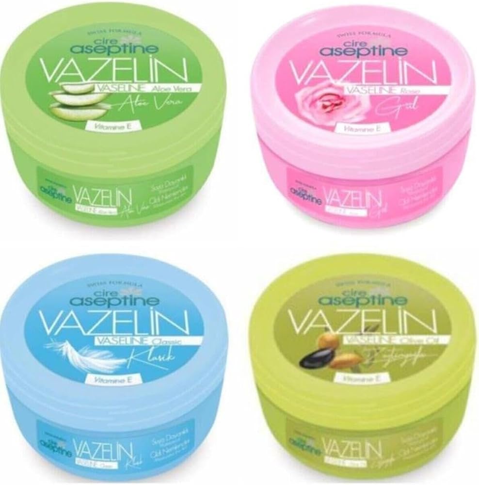 Cire Aseptine Vazelin 150ml, 4'lü Karma Set