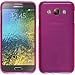 Produktbild PhoneNatic Case für Samsung Galaxy E5 Hülle Silikon pink brushed Cover Galaxy E5 Tasche + 2 Schutzfolien