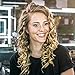 Lee Stafford Curl Your Heart Out Ceramic Cone Curling Wand - Create Cute Styles Including Tight Ringlet Spirals, Large Curls and Soft Waves - Extra Long 3m Swivel Cord - 60 Day Money Back Guarantee