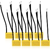Innfeeltech 8pcs Safety Capacitors 0.47uF X2 Differential Mode Interference Capacitor Suppression 18*16*10mm, Pitch P 65/65mm