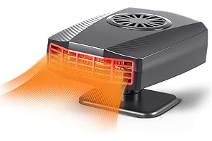 BLO2BIRO Portable 12V Car Heater Heater Defroster 2 in 1 Fast Heating Car Heater that Plugs into Cigarette Lighter Fast Heating/Cooling Automobile Heater Demister Vehicle Fan Suitable for All Car