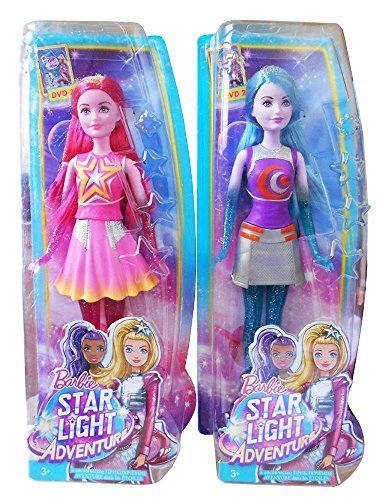 Preisvergleich Produktbild Mattel DLT27 - Barbie Sternenlicht Galaktische Zwillinge - 1 Zwilling pro Bestellung