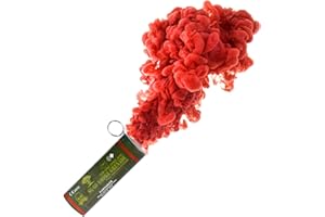 Dynastyparty - Smoke Bomb Grenades Flares- Pack of 4 Ring Pull Smoke Flares - Large Ring Ignition Smoke grade smoke, designed to impress