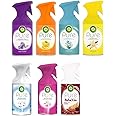 Airwick Pure Air Freshener, Freshamatic Max Automatic Spray - Random Mix Pack of 6, 250ml Each
