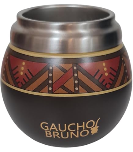 Kit Yerba Mate Con Coppa Termica E Bombilla - Acciaio Inox, Facile Da Pulire - Foto 6