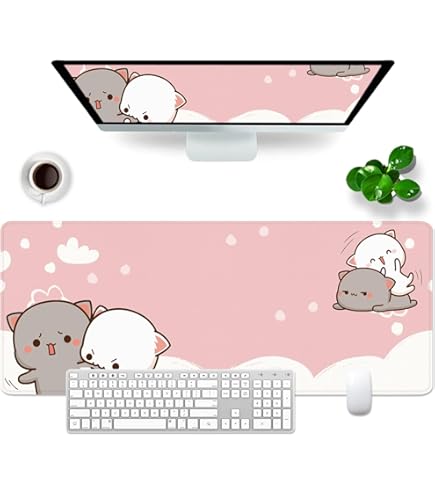 Grupo Erik - Tapis De Souris XXL BT21, Tapis De Souris LED 90