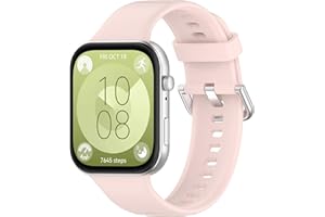 Wownadu Cinturino Compatibile per Huawei Watch Fit 3 Cinturini Ricambio Cinturino Donna Uomo Sport Bracciale (nessun Tracker)