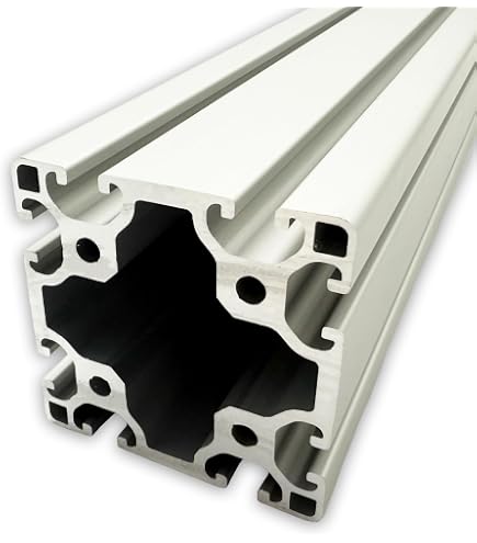 Aluminiumprofil schwarz 16x120E I-Typ Nut 8 (ultraleicht). Aluminium Profil 16x120 Alu Profil 16 x 120 Montage- Systemprofil 1540mm