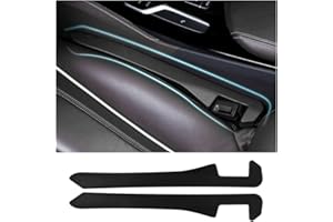GTLM 2PCS Car Seat Gap Filler - Car Seat Gap Filler Organizer for Holding Phone,Key,Purse - Universal Car Gap Filler Fits Car Truck SUV Car Interior Accessories (Black)