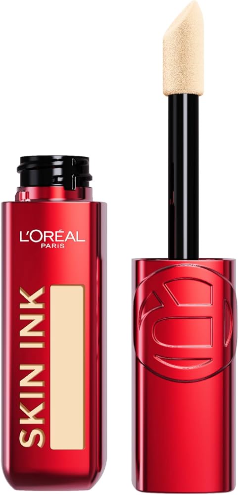 L'OREAL PARIS Skin Ink Gün Boyu Kapatıcı Fondöten - Sıcak Alt Ton 100
