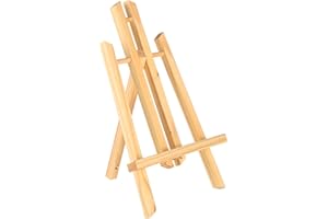 KITDAHOM Chevalet - Chevalet Peinture - Chevalet De Table, Hauteur de 30 cm - Pliable et Peu Encombrant - Idéal Pour la Peinture - L'art Et les Travaux Manuels Pour Enfants