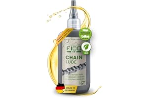 Dr. Wack - F100 Huile de chaîne pour vélo 100 ml – Réduit l'usure & les frottements – Lubrifiant haute performance – Convient à toutes les chaînes de vélo – Entretien premium du vélo