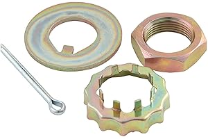 ALLSTAR PERFORMANCE Allstar ALL72161 2-3/32" Spindle Lock Nut Kit for Stock Ford Pinto/Mustang II Spindles