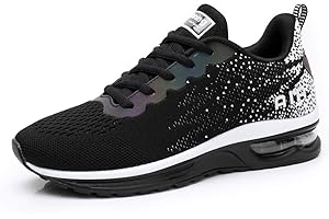 AFFINEST Homme Femme Chaussures de Course Air Running Baskets Chaussures de Sport Outdoor Fitness Gym Sneakers Légères Respirante 36-42 EU