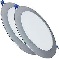Panel LED Redondo 20W CCT - 225mm, 1800 Lúmenes, 3 Colores Ajustables, Ideal Para Techo