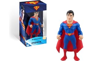 MINIX Collectible Figurines, Figura de colección 12cm, Superman, Coleccionables para Exhibición, Idea de Regalo, Juguetes para Niños Y Adultos, Fans De DC (MN16662)