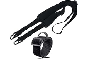 ‎REDAPRIC REDAPRIC Outdoor Zwei-Punkt-Gewehr Seil, hohe Qualität Nylon Gewehr Riemen, Länge einstellbar traditionellen Gewehr Riemen mit einem Sling Adapter