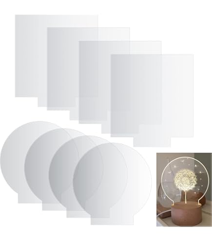 Tubo In Plexiglass Trasparente 1 Metro - Spessore 2/3 Mm, Diametro 50 Mm Per Fai Da Te - Foto 5