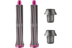 KOPBTBOY Lokówka do włosów Dyson Supersonic, 30 mm, długa lokówka do włosów Dyson Supersonic, 2 szt. nakładka do włosów Dyson, z adapterem