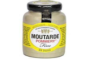 Pommery Lion's Mustard Meaux Moutarde in Pottery Crock by Pommery