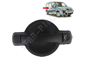 STARKIT PERFORMANCE Poignée de porte latérale compatible pour Fiat Doblo (2000-2010) poignée extérieure | porte coulissante droite (côté passager) 735296050 | 735309961 | 735309963