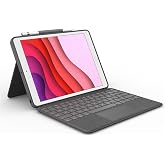 Logitech Combo Touch Klavyeli iPad Kılıfı, Ayrılabilir, Trackpad ve Smart Connector &Ouml;zellikli, Arka Aydınlatma ve Destek Ayak