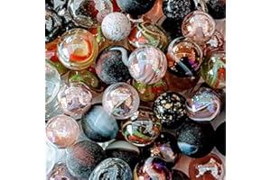 MESBILLES MaRécréation 67 Billes Boîte Black Hole Bille en Verre