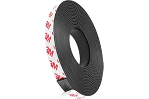 QOMJUFA Adesivi magnetici, adesivi magnetici forti 3M con adesivo, adesivi magnetici flessibili
