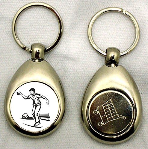 Preisvergleich Produktbild Schlüsselanhänger Sport Petanque Bosseln