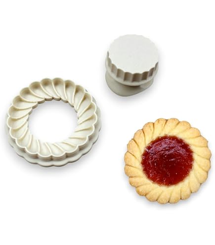 Moules à Biscuits En Forme De Fleur 3D - Lot De 4 Emporte-pièces Pour Confiture Sandwich, Fondant - ABS, 4.6 à 4.9 Cm - 12