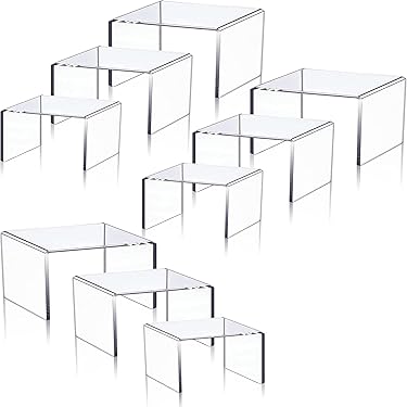 24 stuks kunststof bordenstandaard, acryl standaard