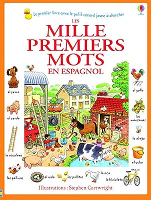 Usborne Les mille premiers mots en espagnol