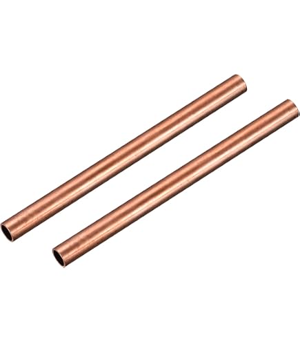 10mm DTGN 25mm X 1mm X 100mm (ODxMuro TxL) Rame Tubo - 4pz - Buono Per ...