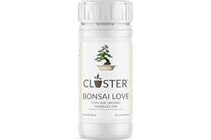 CLOSTER Bonsai Love 200 GR - Engrais pour Bonsaï, Fertilisant Naturel Organique Granulaire à Libération Lente - Engrais Azote avec Phosphore et Potassium pour Bonsaï d'Intérieur et Bonsaï d'Extérieur