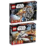 Lego Star Wars 2er Set 75178 75182 Jakku Quadjumper + Republic Fighter Tank - Leg
