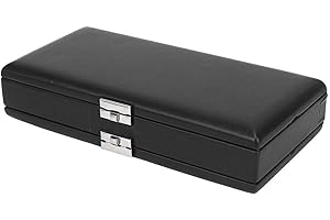 LAZMIN112 Custodia per ance per fagotto, contenitore per ance per fagotto in pelle PU Accessori per strumenti musicali a 2 strati