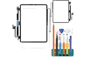 SRJTEK Para iPad Pro 11 4th 2022 pantalla táctil de repuesto A2301 A2435 de 11 pulgadas para iPad Pro 11 3th 2021 LCD digitalizador kits de reparación negro (sin LCD)