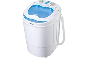 Mesko MS 8053 Waschmaschine Wäscheschleuder Waschautomat Reise Tragbar 3kg Max. 580W