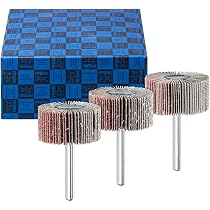 Produktbild von 12-teiliges Fächerschleifer-Set – 20–60 Mm, 6 Mm Schaft, Für Metall & Holz, Vielseitig Einsetzbar