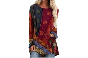 TOFOTL T Shirt Femme Marque Chic Tee Shirt Femme Humour Mode Mi Longue Imprimée Sweat Femme Sport Printemps Pas Cher