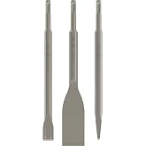 Bosch Professional 3-piece chisel set Long Life SDS-plus (concrete, hammer drill accessory)